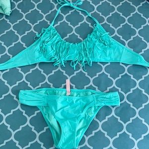 Victoria’s Secret fringed bathing suit